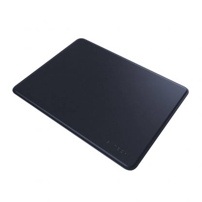 Satechi Eco-Leather Mouse Pad - дизайнерски кожен пад за мишка (тъмносин)