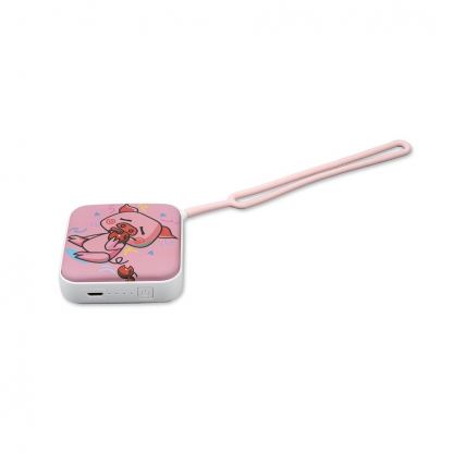 4smarts Hand Warmer 2000 mAh Piggy - джобна външна батерия с фенер и нагревател за ръце (розов)