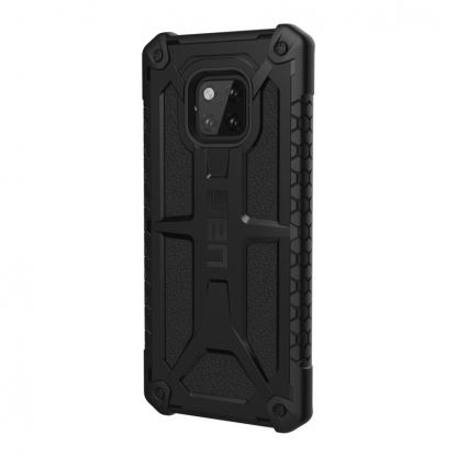 Urban Armor Gear Monarch Case - удароустойчив хибриден кейс за Huawei Mate 20 Pro (черен)