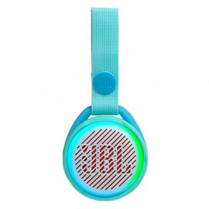 JBL JR POP - водоустойчив безжичен портативен спийкър с каишка и микрофон (зелен)