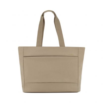 Incase City Market Tote - елегантна чанта за MacBook Pro 15 и лаптопи до 15 инча (бежав)