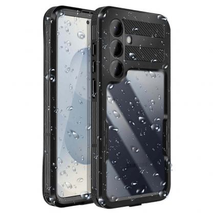 Ударо и водоустойчив кейс за Samsung Galaxy S26 Plus - ShellBox IP68 Waterproof Case (черен)