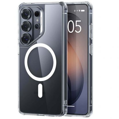 Хибриден кейс с висока степен на защита с MagSafe за Samsung Galaxy S26 Ultra - ESR Classic Hybrid HaloLock MagSafe Case (прозрачен)