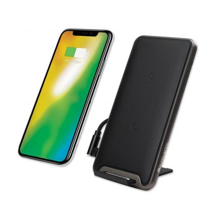 4smarts Inductive Fast Charger VoltBeam Pro 10W - поставка (пад) за безжично захранване за QI съвместими устройства (черен)