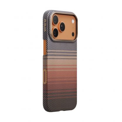  Кевларен кейс с MagSafe за iPhone 17 Pro - Pitaka Sunset Ultra Slim Aramid Fiber Case