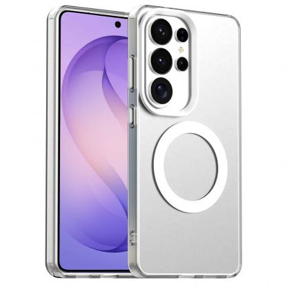 Хибриден удароустойчив кейс с MagSafe за Samsung Galaxy S26 Ultra - Techsuit Candy MagSafe Hybrid Case (бял)