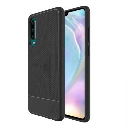JT Berlin BookCase Pankow Soft - силиконов TPU калъф за Huawei P30 (черен)