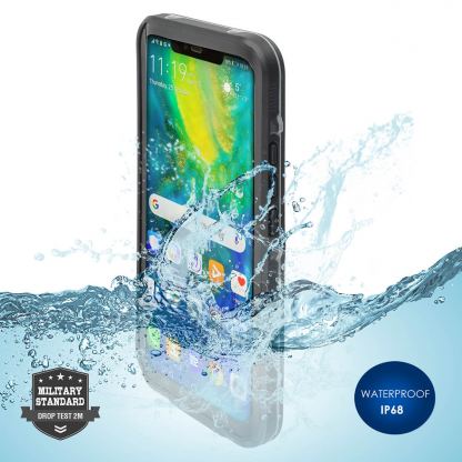 4smarts Rugged Case Active Pro STARK - ударо и водоустойчив калъф за Huawei Mate 20 Pro (черен)