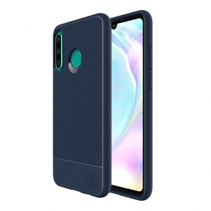 JT Berlin BookCase Pankow Soft - силиконов TPU калъф за Huawei P30 Lite (син)