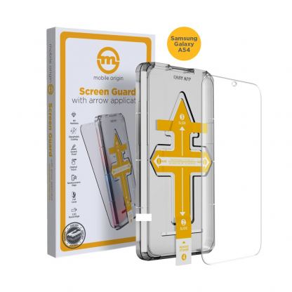 Калено стъклено защитно покритие за дисплея на Samsung Galaxy A54 5G - Mobile Origin Screen Guard Tempered Glass (прозрачен)