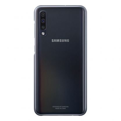 Samsung Graduation Cover EF-AA505CBEGWW - оригинален поликарбонатов кейс за Samsung Galaxy A50 (черен)