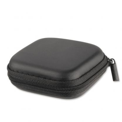 4smarts Set Box Mini with Zipper - органайзер за кабели, слушалки, ключове и др. (черен)