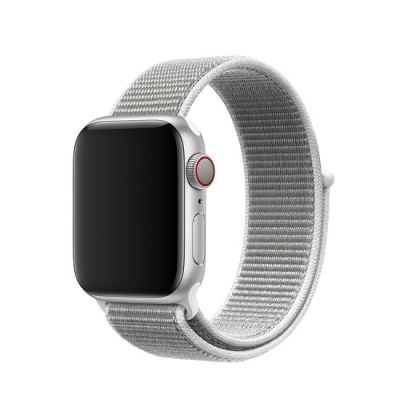 Apple Seashell Sport Loop - оригинална текстилна каишка за Apple Watch 38мм, 40мм (сив)