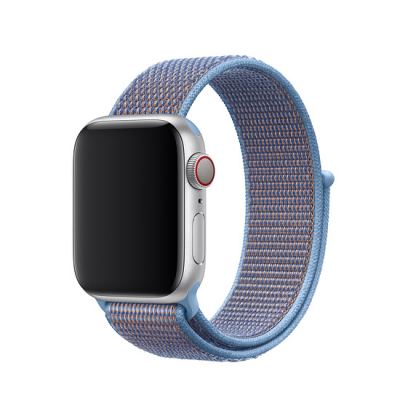 Apple Cerulean Sport Loop - оригинална текстилна каишка за Apple Watch 42мм, 44мм (светлосин)