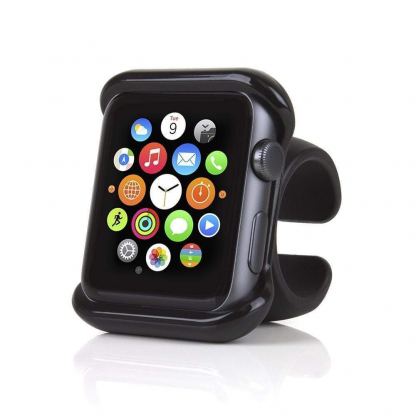Satechi Apple Watch Grip Mount - поставка за прикрепване към волан или колело за Apple Watch 42мм (черен)
