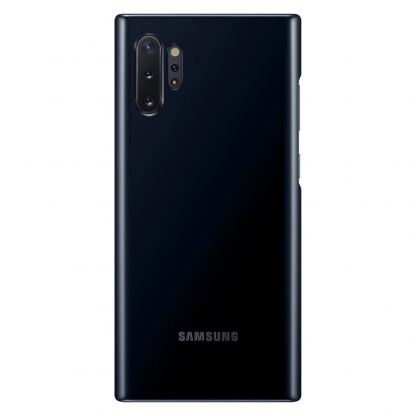 Samsung LED Cover EF-KN975CB - оригинален заден кейс, през който виждате информация от Samsung Note 10 Plus (черен)