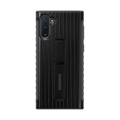 Samsung Protective Standing Cover EF-RN970CB - оригинален хибриден кейс за Samsung Note 10 (черен)
