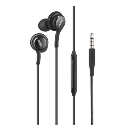 Samsung Earphones Tuned by AKG EO-IG955 S10 - слушалки с микрофон и управление на звука за Samsung Galaxy S10, S9, S8 и др. (черен) (bulk)