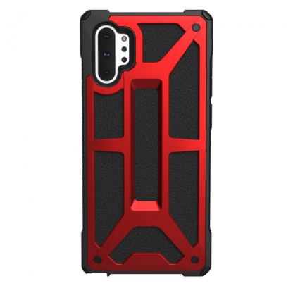 Urban Armor Gear Monarch - удароустойчив хибриден кейс за Samsung Galaxy Note 10 Plus (червен)