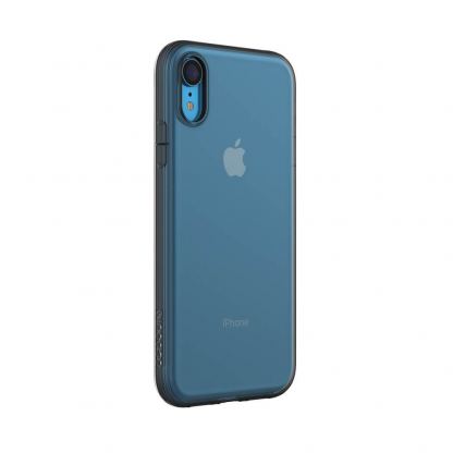 Incase Protective Clear Cover - удароустойчив силиконов (TPU) калъф за iPhone XR (прозрачен-черен)