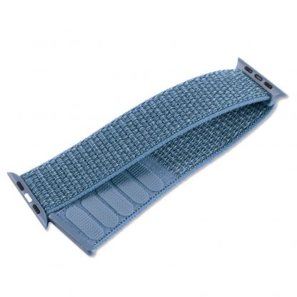 4smarts Sport Band Nylon - текстилна каишка за Apple Watch 42мм, 44мм (син)