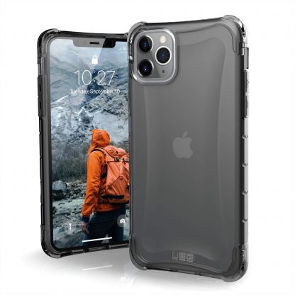 Urban Armor Gear Plyo Case - удароустойчив хибриден кейс за iPhone 11 Pro Max (черен)