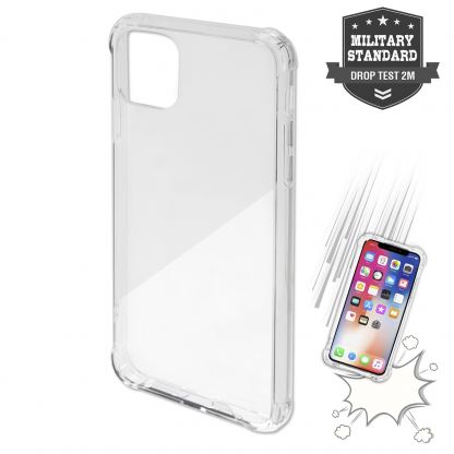 4smarts Hard Cover Ibiza - хибриден удароустойчив кейс за iPhone 11 Pro Max (прозрачен)
