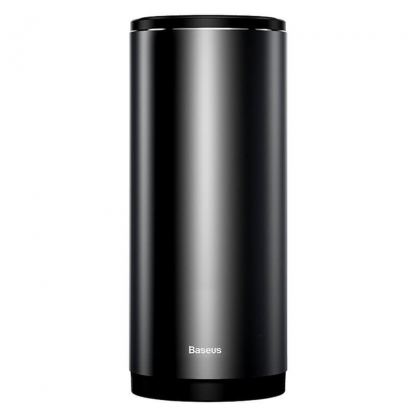Baseus Vehicle Trash Can - алуминиев кош за отпадъци, подходящ за автомобил или офис (черен)