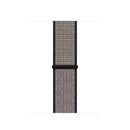 Apple Watch Nike Band Sport Loop - оригинална текстилна каишка за Apple Watch 38мм, 40мм (сив-кафяв)