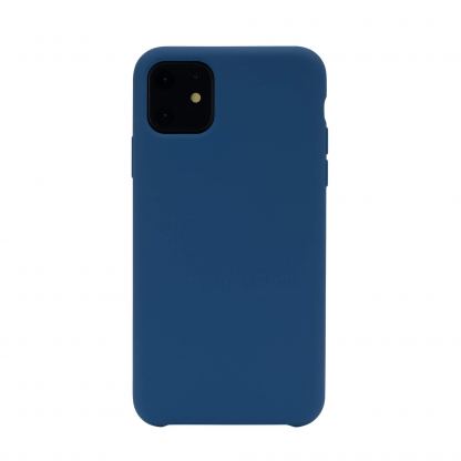 JT Berlin Steglitz Silicone Case - силиконов калъф за iPhone 11 (тъмносин)