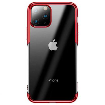 Baseus Shining Case - силиконов (TPU) калъф за iPhone 11 Pro Max (червен)