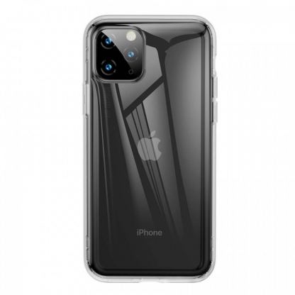Baseus Safety Airbags Case - силиконов (TPU) калъф с най-висока степен на защита за iPhone 11 Pro (прозрачен)