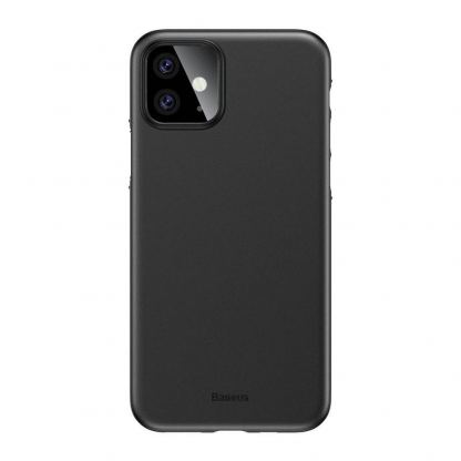 Baseus Wing case - тънък полипропиленов кейс (0.45 mm) за iPhone 11 (черен)
