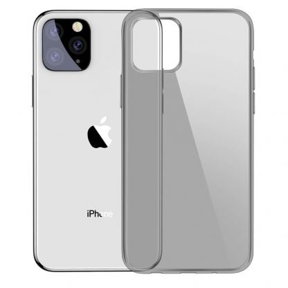Baseus Simple Case - силиконов (TPU) калъф за iPhone 11 Pro Max (сив)