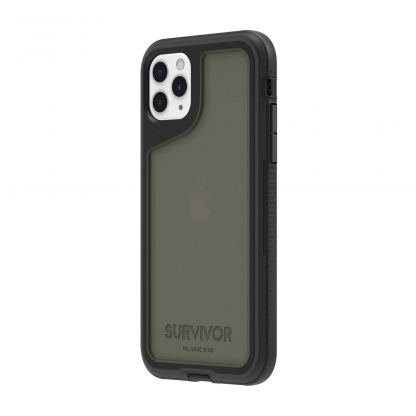 Griffin Survivor Extreme - защита от най-висок клас за iPhone 11 Pro Max (черен-прозрачен)
