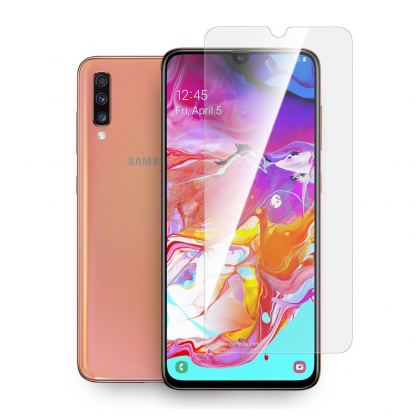 Torrii BodyGlass 2.5D Glass - калено стъклено защитно покритие за Samsung Galaxy A70 (прозрачен)