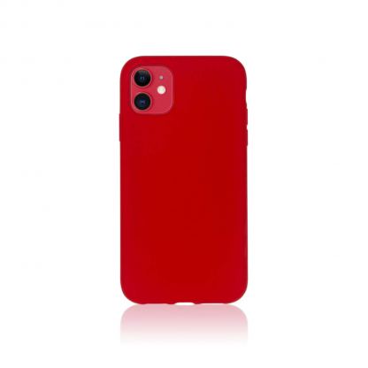 Torrii Bagel Case - твърд силиконов (TPU) калъф за iPhone 11 (червен)
