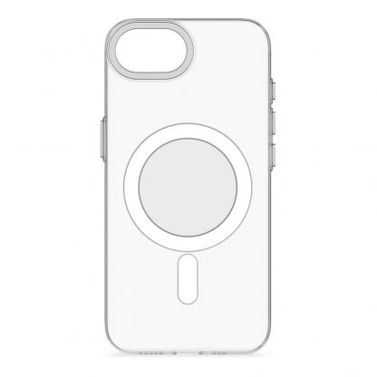 Поликарбонатов кейс с MagSafe за iPhone 17e, iPhone 16e - Decoded Recycled Plastic Magnetic Case (прозрачен)