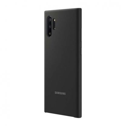 Samsung Silicone Cover Case EF-PN975TB - оригинален силиконов кейс за Samsung Galaxy Note 10 Plus (черен)