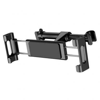 Baseus Backseat Car Mount Holder - поставка за смартфон или таблет за седалката на автомобил (черен)