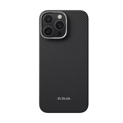 Кевларен кейс с MagSafe за iPhone 16 Pro Max - Pitaka Ultra Slim Aramid Fiber MagSafe Case PitaTap