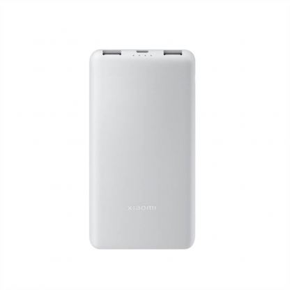 Външна батерия с 1хUSB-C и 2xUSB-A изходи и технология за бързо зареждане - Xiaomi Power Bank 10000mAh 22.5W Lite (бял)