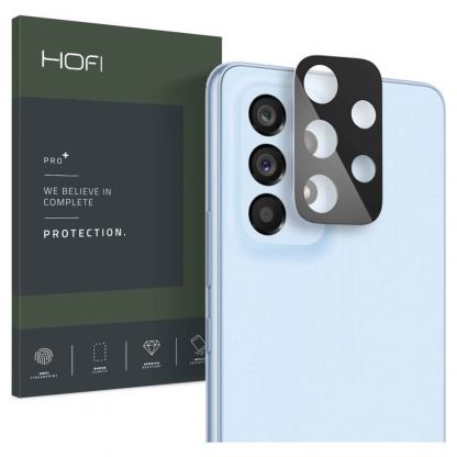 Предпазна плочка за камерата на Samsung Galaxy A33 5G - Hofi Cam Pro Plus Lens Protector (черен)