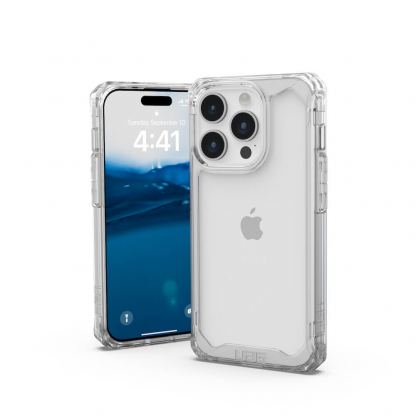 Удароустойчив хибриден кейс за iPhone 15 Pro - Urban Armor Gear Plyo Case (прозрачен)
