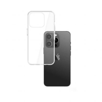 Хибриден удароустойчив кейс за iPhone 15 Pro - 3MK Armor Case (прозрачен)