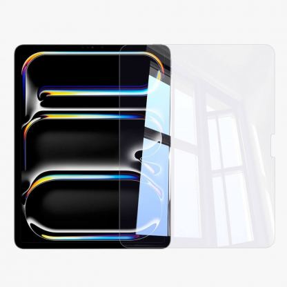 Калено стъклено защитно покритие за дисплея на iPad Pro 11 (2024) - Baseus Crystal Anti Blue Light Tempered Glass Screen Protector (P40012000201-00) (прозрачен)