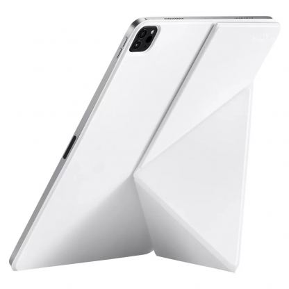 Магнитен полиуретанов кейс с поставка за iPad Pro 11 (2024) - Pitaka MagEZ Folio 2 Case (бял)