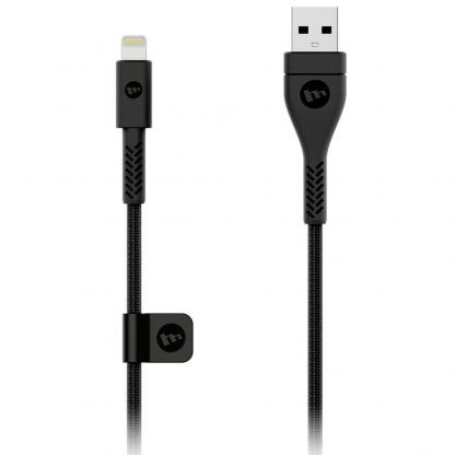 Mophie Pro Lightning Kevlar Cable - Lightning кабел с оплетка от кевлар за iPhone, iPad и устройства с Lightning порт (300 см)
