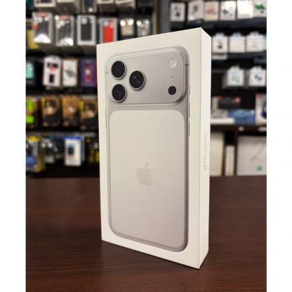 Оригинална кутия за iPhone 17 Pro Max (без документацията) - Apple iPhone 17 Pro Max Retail Box (сребрист)