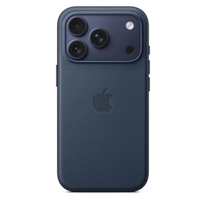 Оригинален хибриден текстилен кейс с MagSafe за iPhone 17 Pro - Apple iPhone TechWoven Case with MagSafe Blue